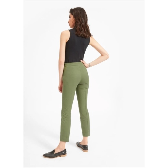 EVERLANE The Side Zip Stretch Cotton Pant - Picture 2 of 8